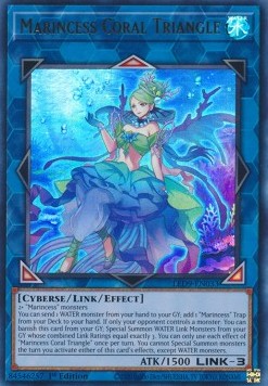 Marincess Coral Triangle - Legendary Duelists: Duels From the Deep (Ultra Rare) [LED9-033] Hover Image