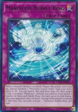 Marincess Bubble Ring - Legendary Duelists: Duels From the Deep (Rare) [LED9-037]
