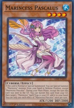 Marincess Pascalus - Legendary Duelists: Duels From the Deep (Common) [LED9-039] Hoofdafbeelding