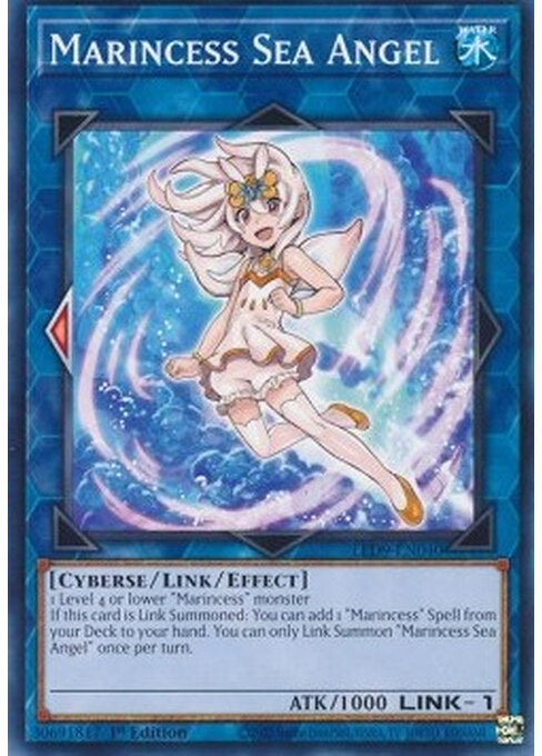 Marincess Sea Angel — Legendary Duelists: Duels From the Deep (LED9-040) Yu-Gi-Oh! card Main image
