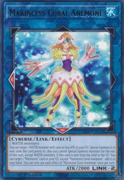 Marincess Coral Anemone - Legendary Duelists: Duels From the Deep (Rare) [LED9-041] Imagen principal del producto