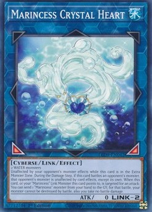 Marincess Crystal Heart — Legendary Duelists: Duels From the Deep (LED9-042) Yu-Gi-Oh! card Main image