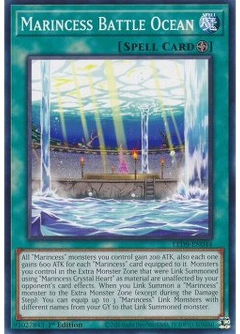 Marincess Battle Ocean — Legendary Duelists: Duels From the Deep (LED9-044) Yu-Gi-Oh! card Main image