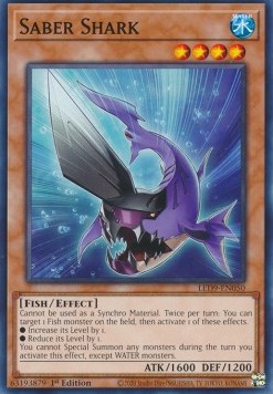 Saber Shark - Legendary Duelists: Duels From the Deep (Common) [LED9-050] Imagen principal del producto
