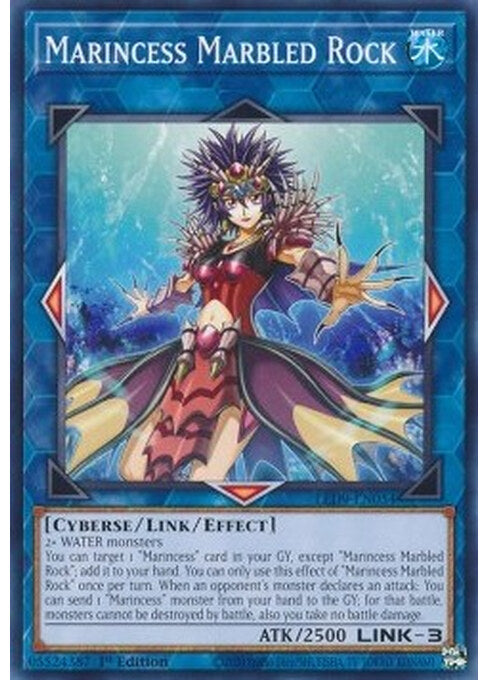 Marincess Marbled Rock — Legendary Duelists: Duels From the Deep (LED9-054) Yu-Gi-Oh! card Main image
