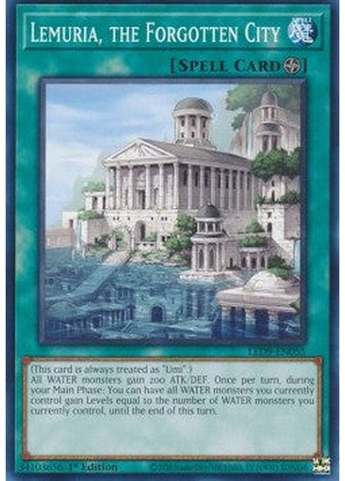 Lemuria, the Forgotten City — Legendary Duelists: Duels From the Deep (LED9-055) Yu-Gi-Oh! card Imagen principal del producto