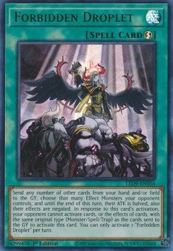 Forbidden Droplet - Legendary Duelists: Duels From the Deep (Ultra Rare) [LED9-056] Image principale du produit