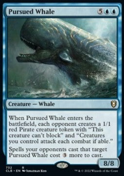 Pursued Whale - Commander Legends: Battle for Baldur's Gate: Extras (Rare) [XCLB-732] Hoofdafbeelding