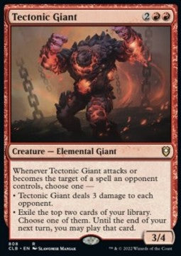 Tectonic Giant - Commander Legends: Battle for Baldur's Gate: Extras (Rare) [XCLB-808]