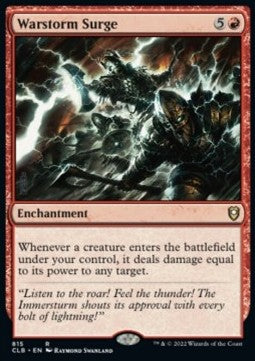 Warstorm Surge - Commander Legends: Battle for Baldur's Gate: Extras (Rare) [XCLB-815] Hauptbild