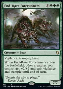 End-Raze Forerunners - Commander Legends: Battle for Baldur's Gate: Extras (Rare) [XCLB-822] Hauptbild