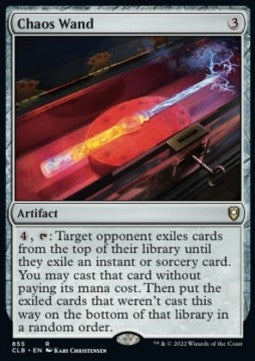 Chaos Wand - Commander Legends: Battle for Baldur's Gate: Extras (Rare) [XCLB-855] Main image