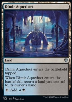 Dimir Aqueduct - Commander Legends: Battle for Baldur's Gate: Extras (Uncommon) [XCLB-891]