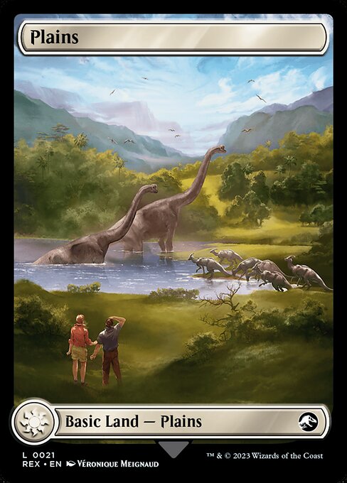 Plains // Plains – Jurassic World Collection (REX-21) Magic: The Gathering card | LC-REM-20260804-15393190084940-6620b5f4-b1e5-4d1b-bbf2-c6ad9c8284c5