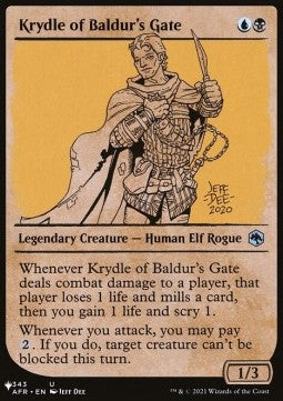 Krydle of Baldur's Gate - The List (Uncommon) [ZNL-143]