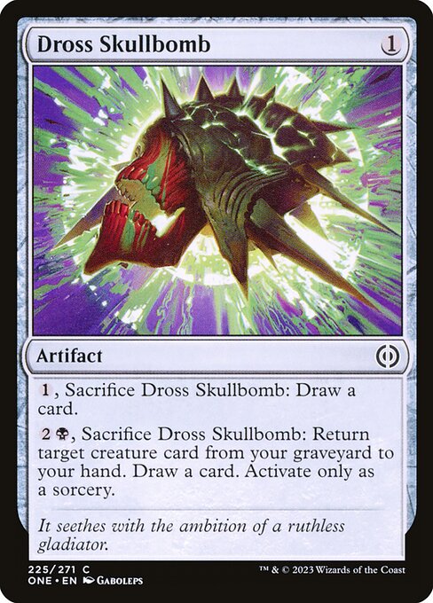 Dross Skullbomb – Phyrexia: All Will Be One (ONE-225) Magic: The Gathering card | LC-REM-20260804-15711438242124-66270dd2-9139-4329-9621-852962836688 Hauptbild