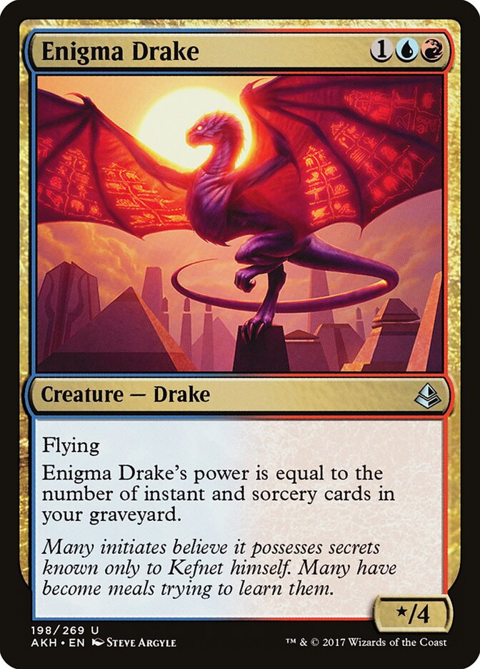 Enigma Drake - Amonkhet (Uncommon) [AKH-198] Main image