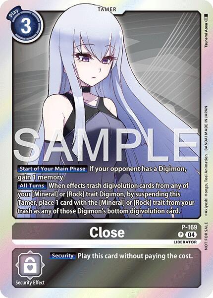 Close (P-169) - Premium Bandai Products (Alternative Art) [PB-XX-P-169] — digimon card