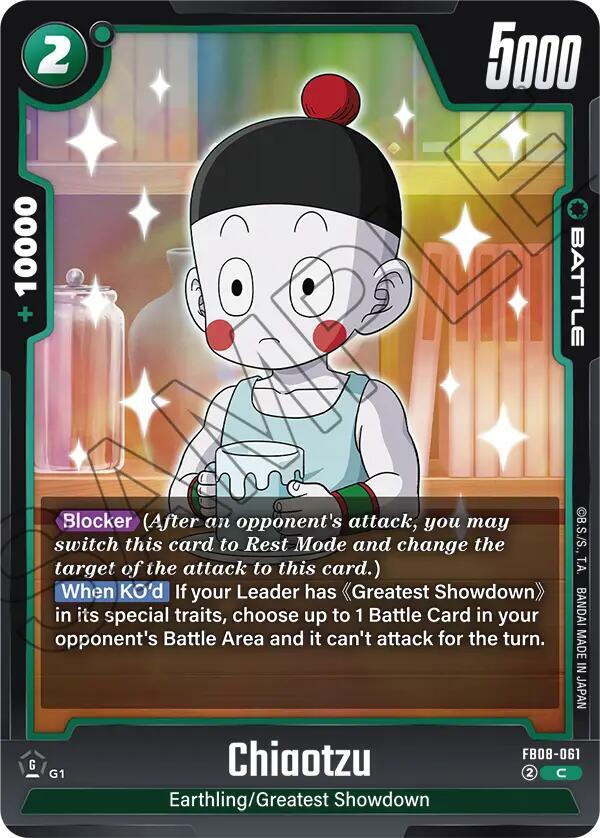 Chiaotzu (FB08-061) - Saiyan's Pride [Fusion World] (Common) [FB08-061] — dragon-ball card
