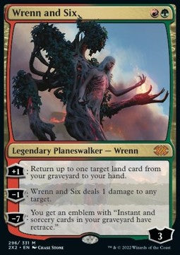 Wrenn and Six - Double Masters 2022 (Mythic) [2X2-296] Hoofdafbeelding