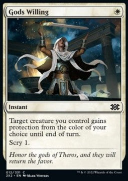 Gods Willing - Double Masters 2022 (Common) [2X2-12] Hoofdafbeelding