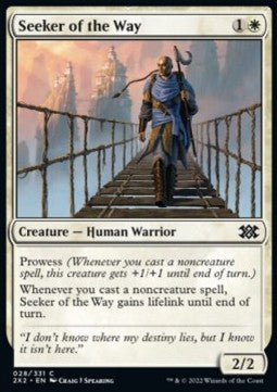 Seeker of the Way - Double Masters 2022 (Common) [2X2-28] Hoofdafbeelding