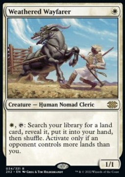 Weathered Wayfarer - Double Masters 2022 (Rare) [2X2-34]