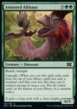 Annoyed Altisaur - Double Masters 2022 (Common) [2X2-134] Hoofdafbeelding