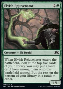 Elvish Rejuvenator - Double Masters 2022 (Common) [2X2-144] Immagine principale del prodotto