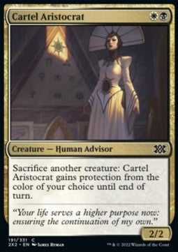 Cartel Aristocrat - Double Masters 2022 (Common) [2X2-191] Immagine principale del prodotto