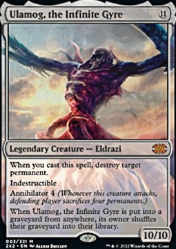Ulamog, the Infinite Gyre - Double Masters 2022 (Mythic) [2X2-3] Immagine principale del prodotto