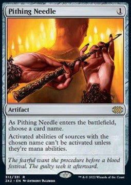 Pithing Needle - Double Masters 2022 (Rare) [2X2-312] Immagine principale del prodotto