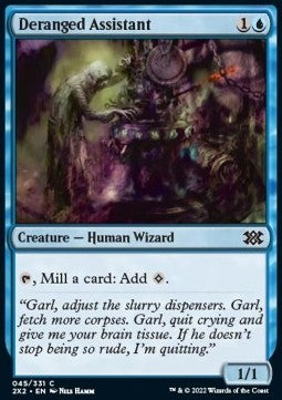 Deranged Assistant - Double Masters 2022 (Common) [2X2-45] Immagine principale del prodotto