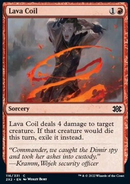 Lava Coil - Double Masters 2022 (Common) [2X2-116] Immagine principale del prodotto