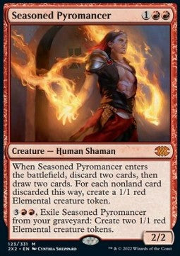 Seasoned Pyromancer - Double Masters 2022 (Mythic) [2X2-123] Immagine principale del prodotto