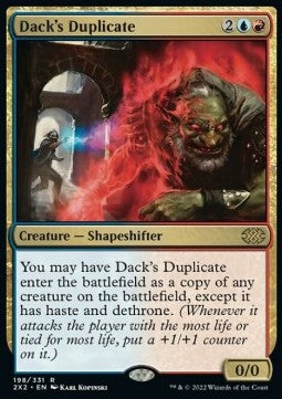 Dack's Duplicate - Double Masters 2022 (Rare) [2X2-198] Hoofdafbeelding