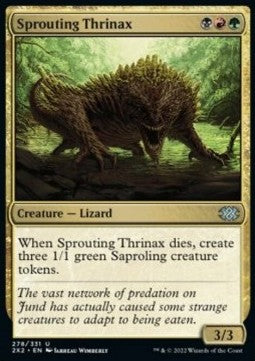 Sprouting Thrinax - Double Masters 2022 (Uncommon) [2X2-278] Immagine principale del prodotto