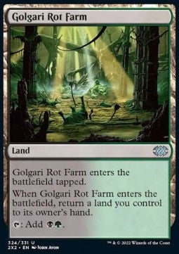 Golgari Rot Farm - Double Masters 2022 (Uncommon) [2X2-324] Immagine principale del prodotto