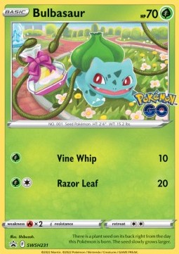 Bulbasaur - SWSH Black Star Promos (Promo) [SWSH-231] Hover Image