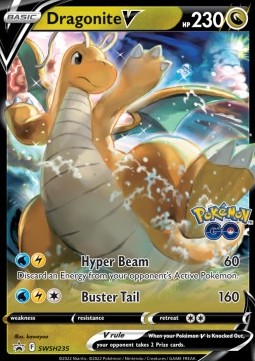 Dragonite V - SWSH Black Star Promos (Promo) [SWSH-235] Image principale du produit