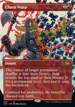 Chaos Warp - Double Masters 2022: Extras (Rare) [X2X2-359] Immagine principale del prodotto