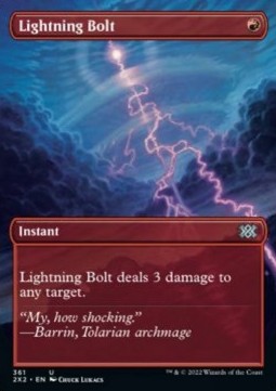 Lightning Bolt - Double Masters 2022: Extras (Uncommon) [X2X2-361] Immagine principale del prodotto