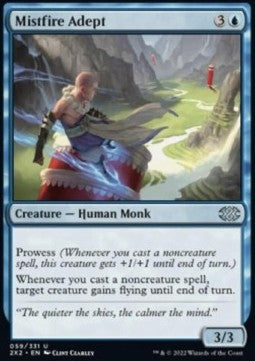 Mistfire Adept - Double Masters 2022 (Uncommon) [2X2-59]