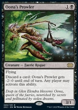 Oona's Prowler - Double Masters 2022 (Rare) [2X2-85] Hoofdafbeelding