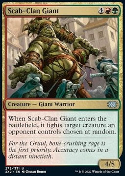 Scab-Clan Giant - Double Masters 2022 (Uncommon) [2X2-272]