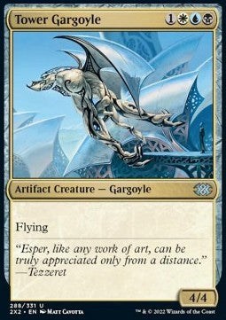 Tower Gargoyle - Double Masters 2022 (Uncommon) [2X2-288] Immagine principale del prodotto