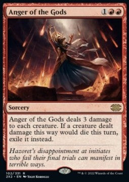 Anger of the Gods - Double Masters 2022 (Rare) [2X2-102] Immagine principale del prodotto