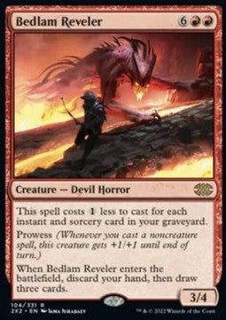 Bedlam Reveler - Double Masters 2022 (Rare) [2X2-104]