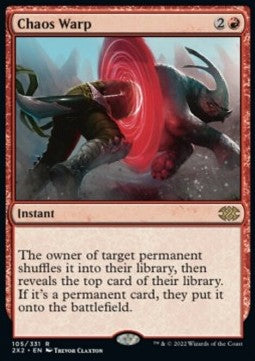 Chaos Warp - Double Masters 2022 (Rare) [2X2-105] Hover Image