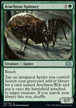 Arachnus Spinner - Double Masters 2022 (Uncommon) [2X2-135] Hover Image